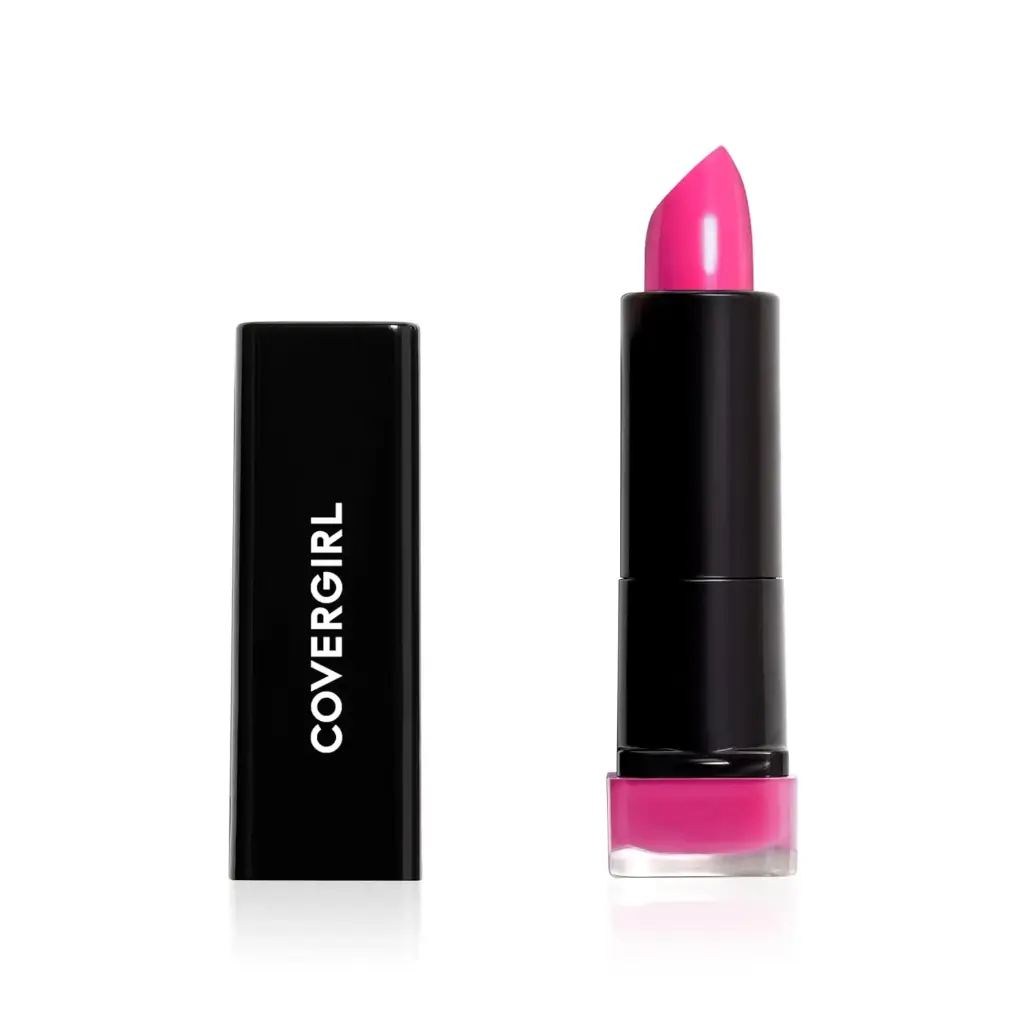 COVERGIRL Exhibitionist Lipstick Cream, Bombshell Pink 425, Lipstick Tube 0.123 OZ (3.5 g)
