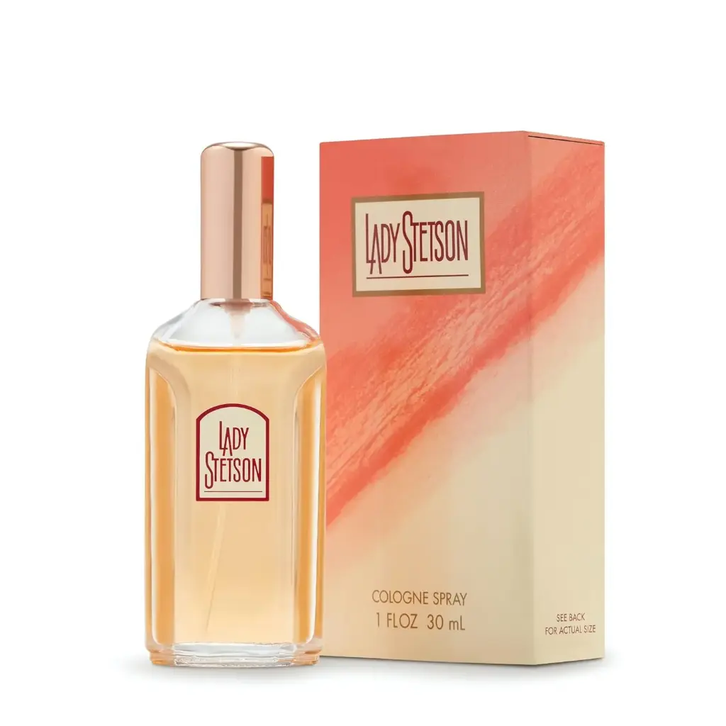 STETSON Lady Stetson - Perfume for Women - Feminine, Fierce, Woody, and Heady Scent with Fragrance Notes of Peach, Rose, and Sandalwood - 1.0 Fl Oz