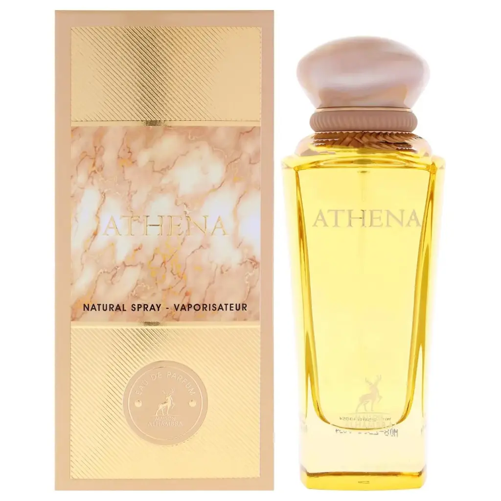 Lattafa Maison Alhambra Athena for Women Eau De Parfum Spray, 3.4 Ounce