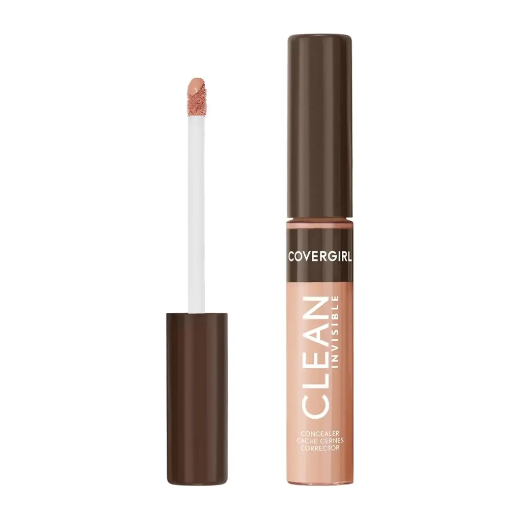 Covergirl Clean Invisible Concealer, Lightweight, Hydrating, Vegan Formula, Classic Beige 130, 0.23oz