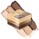 Maybelline New York Shadow Blocks Shadow Blocks Eyeshadow Palette, Stacked Eye Shadow Trio, North 3rd & Bedford Ave, 0.08 oz