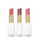 REVLON Super Lustrous Glass Shine Balm Gift Set, 3-Piece, Lipstick Multipack, Hydrating Tinted, Sheer Glossy Finish, 003 Honey Shine, 008 Rum Raisin, 006 Girly Swirly